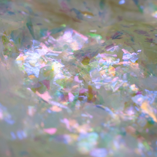glitter camaleonte iridescente cromo ad alto pigmento impermeabile